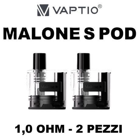 Vaptio - MALONE S POD DI RICAMBIO da 1,0 ohm - 2 PEZZI