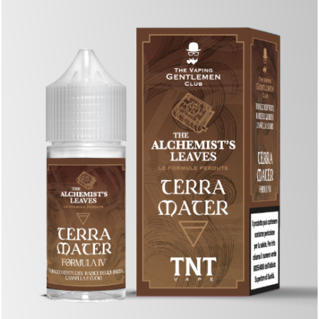 MINI SHOT - The Vaping Gentlemen Club - The Alchemist’s Leaves - TERRA MATER - aroma  10+10 in flacone da 30ml