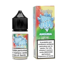 MINI SHOT - Vaporificio - Super Pops - ANGURIA - aroma 10+10 in flacone da 30ml