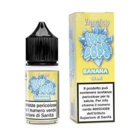 MINI SHOT - Vaporificio - Super Pops - BANANA - aroma 10+10 in flacone da 30ml