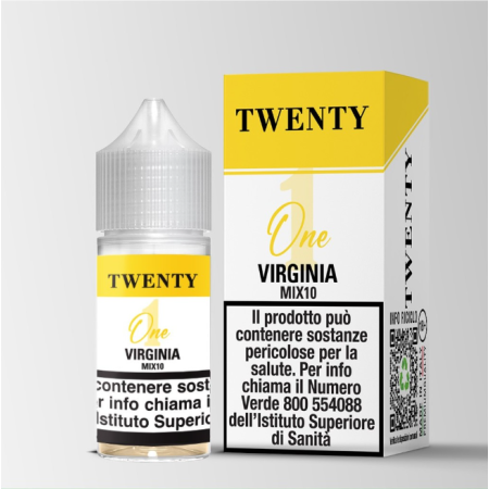 MINI SHOT - TNT Vape - Twenty One - VIRGINIA - aroma 10+10 in flacone da 30ml