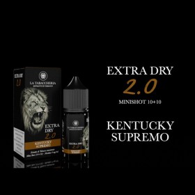 MINI SHOT - La Tabaccheria - Extra Dry 2.0 - LATAKIA SUPREMO - aroma 10+10 in flacone da 30ml
