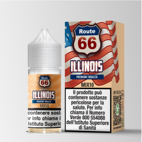 MINI SHOT - TNT Vape - Route 66 - ILLINOIS - aroma 10+10 in flacone da 30ml