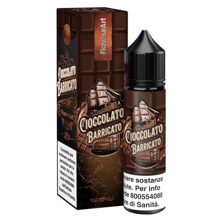 SHOT - Flavour Art - Cioccolato Barricato - CIOCCOLATO BARRICATO - aroma 20+40 in flacone da 60ml