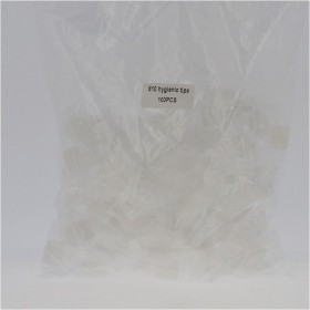 Drip Tip 810 Monouso in Silicone - Clear - PACK 100pz