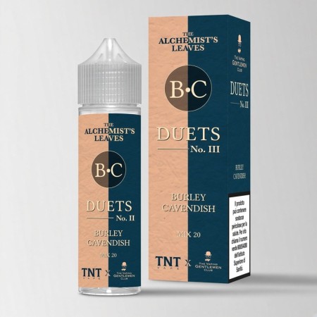 SHOT - The Vaping Gentlemen Club - The Alchemist’s Leaves - DUETS N.3 BURLEY CAVENDISH - aroma  20+40
