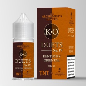 MINI SHOT - The Vaping Gentlemen Club - The Alchemist’s Leaves - DUETS N.4 KENTUCKY ORIENTAL  - aroma  10+10 in flacon