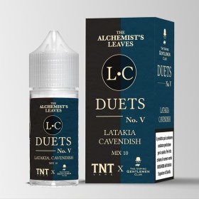 MINI SHOT - The Vaping Gentlemen Club - The Alchemist’s Leaves - DUETS N.5 LATAKIA CAVENDISH  - aroma  10+10 in flaco