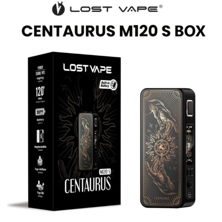Lost Vape - CENTAURUS M120S BOX MOD 5500mAh 120W