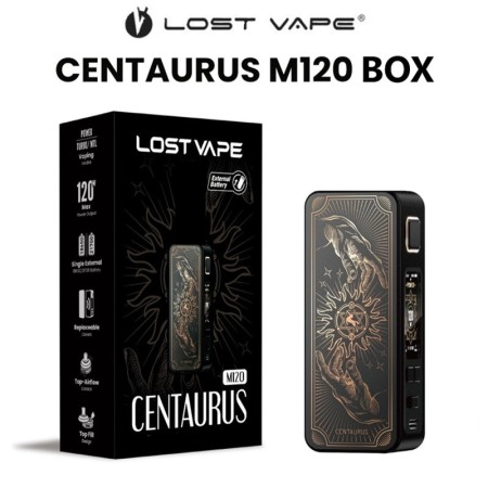 Lost Vape - CENTAURUS M120 BOX MOD 18650/21700 120W