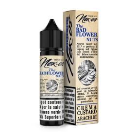 SHOT - Nex-Os - THE BADFLOWER NUTS - aroma 10+50 in flacone da 60ml