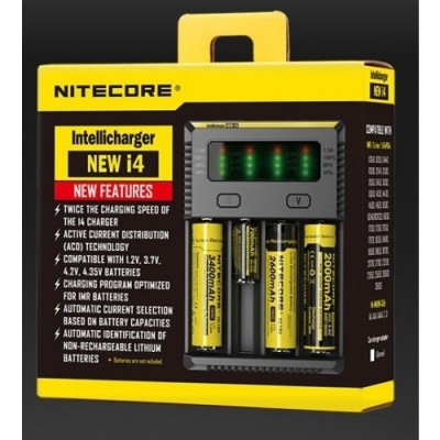 Nitecore INTELLICHARGER NEW i4 Caricabatterie