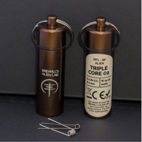 Breakill's Alien Lab - Mtl Alien BF NT2 - TRIPLE CORE 0.80ohm ID 2mm 15-18W - 2 PEZZI