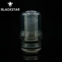 BlackStar - Drip tip MUM V2 - Trasparent Grey Polished