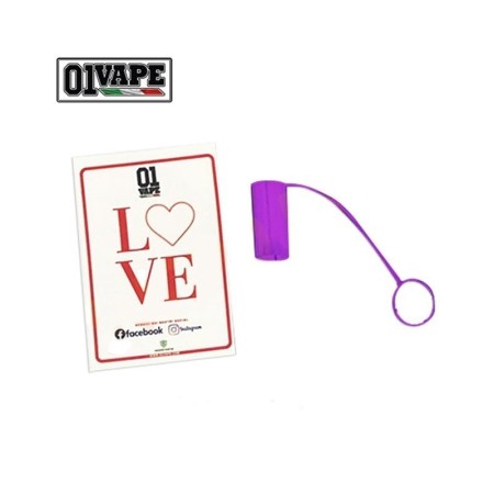 01 Vape - LOVE - Salva filtro per kiwi - PURPLE