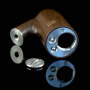 CrèaVap - GANDALF Epipe Mech 18650  - Walnut
