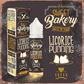 SHOT - Super Flavor - LICORICE PUDDING - aroma 20+40 in flacone da 60ml