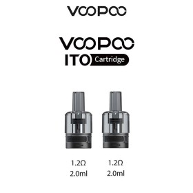 Voopoo - Doric 20/20 SE/Q/Drag Q POD DI RICAMBIO ITO COIL INTEGRATA 1,2ohm 2ml - 2 PEZZI