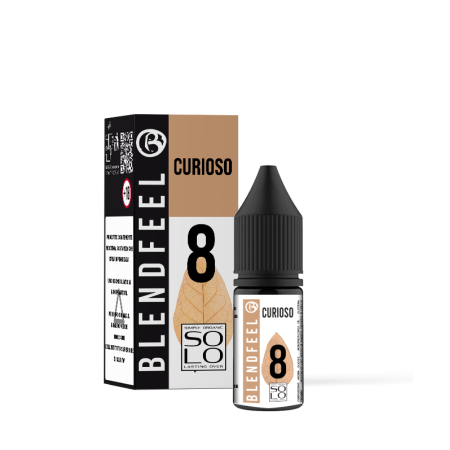 Blendfeel - Linea Solo - CURIOSO - 8 mg/ml - Liquido pronto 10ml