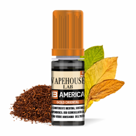 Vapehouse Lab by Tob Pharma - AMERICA 6mg/ml - Liquido pronto 10ml