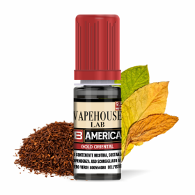 Vapehouse Lab by Tob Pharma - AMERICA 18mg/ml - Liquido pronto 10ml