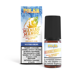 TNT Vape - MANIAC MANGO - 4mg/ml - Liquido pronto 10ml