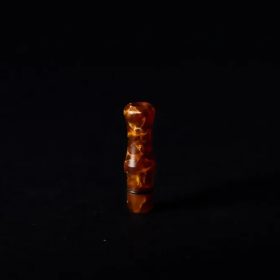 Officine Svapo - drip tip per KIWI/TUBINO PRO - CALIPSUS - metacrilato ambra special - Limited Edition