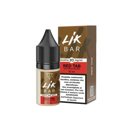 Lik Bar by Suprem-e - RED TAB 20mg - Liquido pronto ai sali di nicotina 10ml