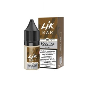Lik Bar by Suprem-e - SOUL TAB 10mg - Liquido pronto ai sali di nicotina 10ml