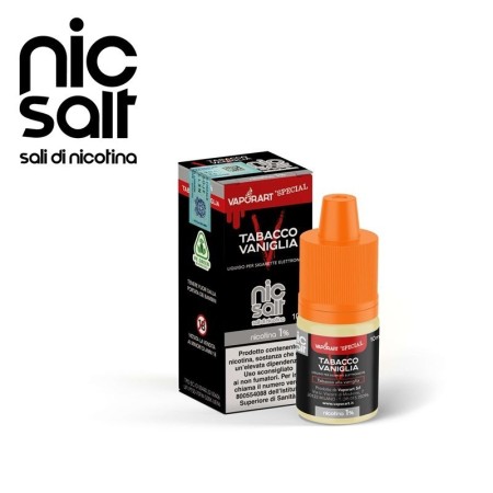 Vaporart - Special - VIRUS TABACCO VANIGLIA 20mg/ml - Liquido pronto ai sali di nicotina 10ml