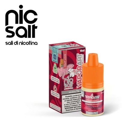 Vaporart - Classici - FRUIT LOVE 10mg/ml - Liquido pronto ai sali di nicotina 10ml