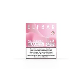ElfBar - ELFA POD PRECARICATE 20mg/ml - PINK LEMONADE - 2 PEZZI