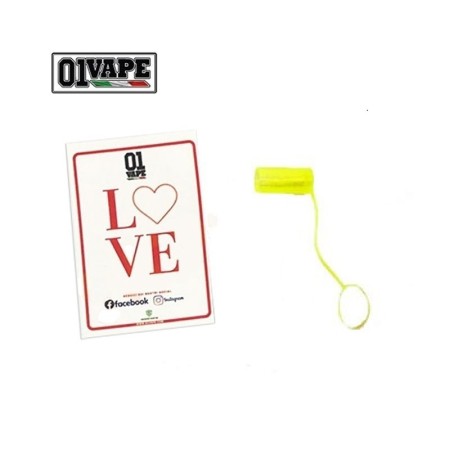 01 Vape - LOVE - Salva filtro per kiwi - YELLOW