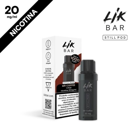 Lik Bar by Suprem-e - STILL POD PRECARICATA 20mg/ml - Mr Coffee