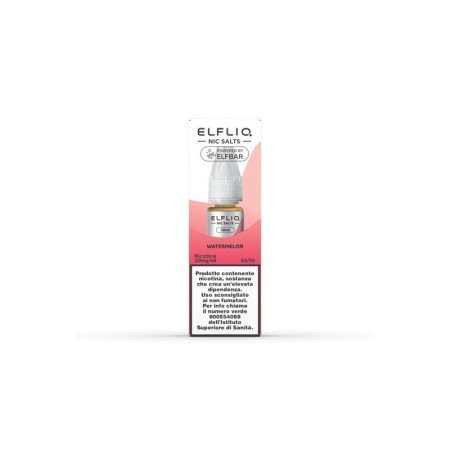 Elfliq by Elfbar - WATERMELON 10mg/ml - Liquido pronto ai sali di nicotina 10ml