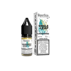 Vaporificio - Single Leaf - CAVENDISH 6mg/ml - Liquido pronto 10ml