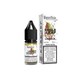 Vaporificio - Single Leaf - LATAKIA 9mg/ml - Liquido pronto 10ml