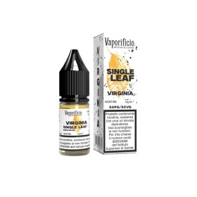 Vaporificio - Single Leaf - VIRGINIA 18mg/ml - Liquido pronto 10ml