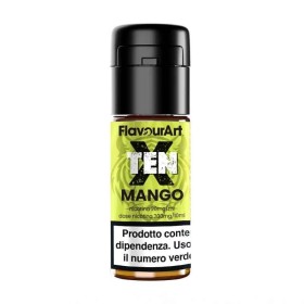 Flavour Art - Ten X - MANGO 10mg/ml - Liquido pronto ai sali di nicotina 10ml Flavour Art - Ten X - MANGO 10mg/ml - Liquido pronto ai sali di nicotina 10ml
