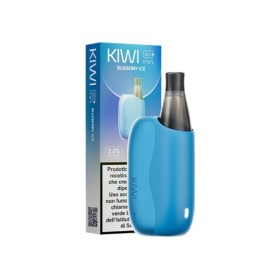 Kiwi Vapor - KIWI GO+ MINI STARTER KIT 500mAh  CON POD PRECARICATA 20mg/ml - Blueberry Ice