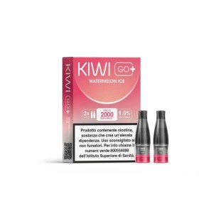 Kiwi Vapor - POD PRECARICATE per Kiwi Go+ 10mg/ml - Watermelon Ice - 2 PEZZI