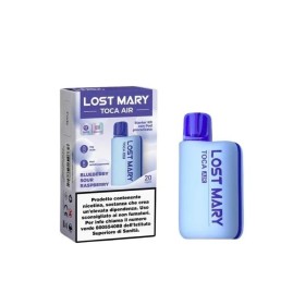 Lost Mary - TOCA AIR KIT ICE BLUE 750mAh CON POD PRECARICATA 20mg/ml - Blueberry Sour Raspberry