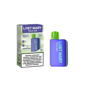 Lost Mary - TOCA AIR KIT OCEAN BLUE 750mAh CON POD PRECARICATA 20mg/ml - Lemon Lime