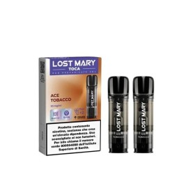 Lost Mary - POD PRECARICATE per Toca Air 20mg/ml - Ace Tobacco - 2 PEZZI