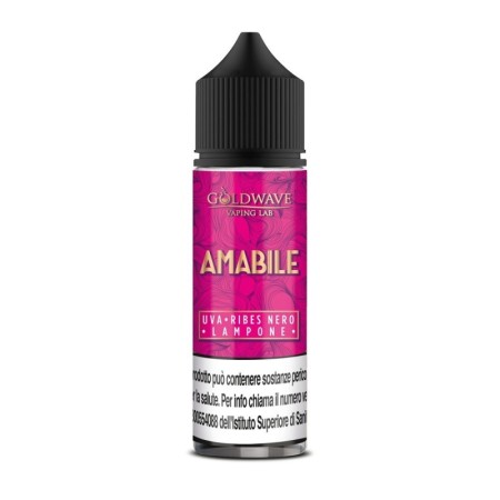 SHOT - Goldwave - AMABILE - aroma 20+40 in flacone da 60ml