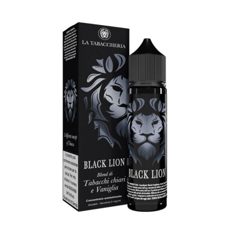 SHOT - La Tabaccheria - Lion - BLACK LION - aroma 20+40 in flacone da 60ml