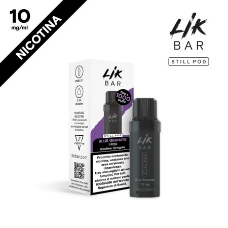Lik Bar by Suprem-e - STILL POD PRECARICATA 10mg/ml - Blue Granate