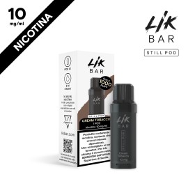 Lik Bar by Suprem-e - STILL POD PRECARICATA 10mg/ml - Cream Tobacco