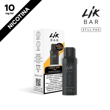 Lik Bar by Suprem-e - STILL POD PRECARICATA 10mg/ml - Lemon Tart