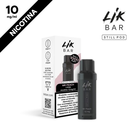 Lik Bar by Suprem-e - STILL POD PRECARICATA 10mg/ml - Mr Peach